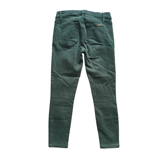Joe’s Flawless The Vixen Skinny Ankle Jeans Sassy Green 25 Edgy Skater Holiday - Picture 3 of 6